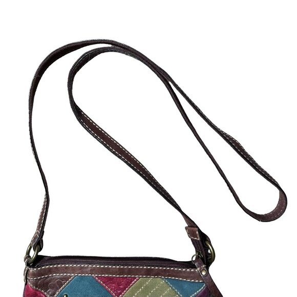Fossil Multicolor Patchwork Crossbody Bag - Picture 6 of 14